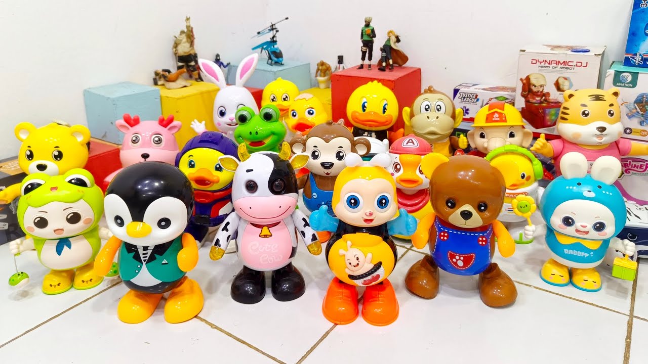 Bermain Robot Dance Hewan, Robot Lebah, Robot Pinguin, Robot Sapi, Robot Bebek, Robot Kodok, Kelinci