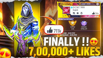 FINALLY 7,00,000 LIKES COMPLETE ✅🔥