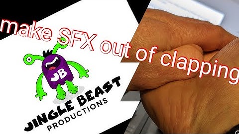 how to make a SFX for radio imaging