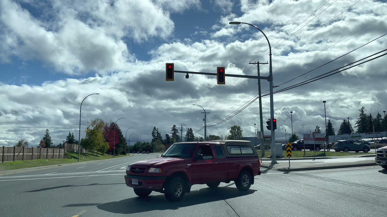 Scenic Drive From Coombs To Parksville BC [4K]