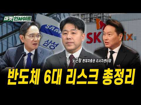반도체 6대 리스크 총정리ㅣ노근창 현대차증권 리서치센터장