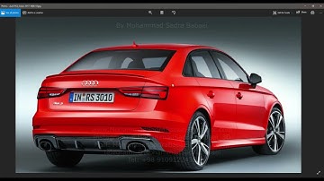 Autodesk Alias FREE Tutorial | Chapter 8 | Audi RS3 Course | MS3D