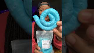 Trying Freeze Dried Laffy Taffy Rope #snacks #eating #crunchy #freezedried