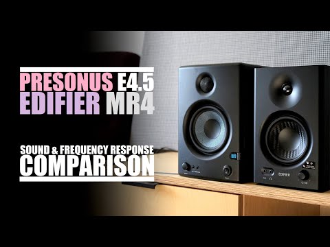 DSAUDIO.review ||  Edifier MR4 vs Presonus Eris E4.5  || sound.DEMO