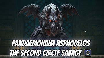Pandaemonium Asphodelos: The Second Circle Savage Gunbreaker PoV [FFXIV Endwalker]