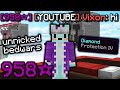 unnicked bedwars with YOUTUBE rank (solo bedwars)