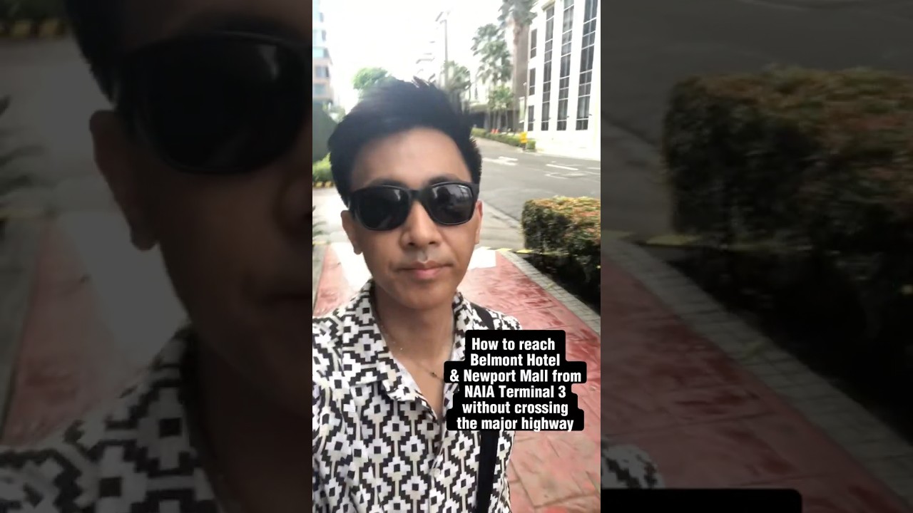 Runway Manila Footbridge - getting to the hotels (Belmont Hotel) across NAIA Terminal 3