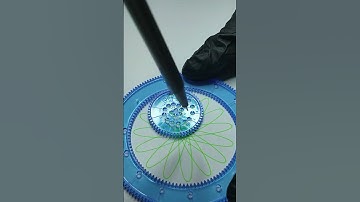 Spirograph Design 129 #asmr #spirograph #art #asmrvideo #asmrsounds #satisfying #spirograph #drawing