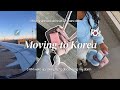 KOREA DIARIES | Packing & 15-Hour Flight, exploring new dorm