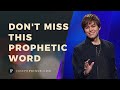 What Is God Saying To You Right NOW? | Joseph Prince