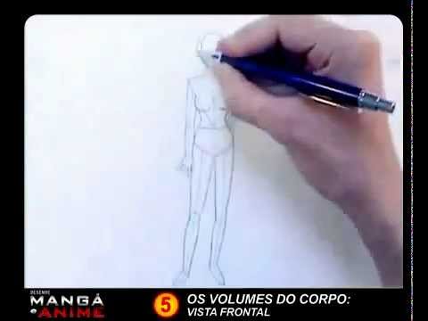 DESENHE MANGA APRENDA DESENHAR O CORPO