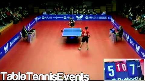 Timo Boll Vs Leung Chu Yan: Match 4 [Champions League 2012/2013]