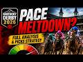 2026 Kentucky Derby Pace MELTDOWN? Full Pace Analysis &amp; Picks Strategy