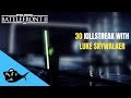 30 KILLSTREAK WITH LUKE SKYWALKER! - Star Wars Battlefront II