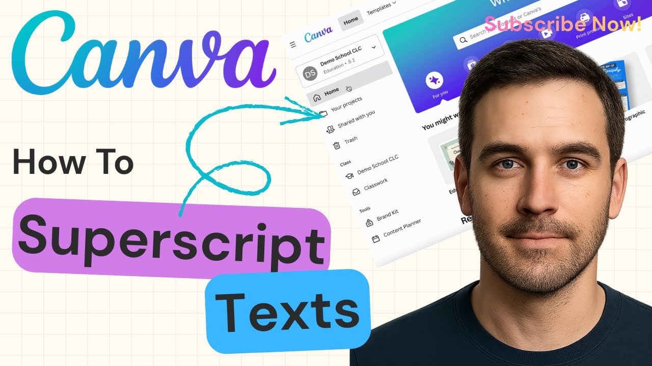 How to Superscript in Canva | Canva 2025