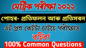 Class 10 Science chapter 10 Important Questions |Hslc 2022 - Tech of MH