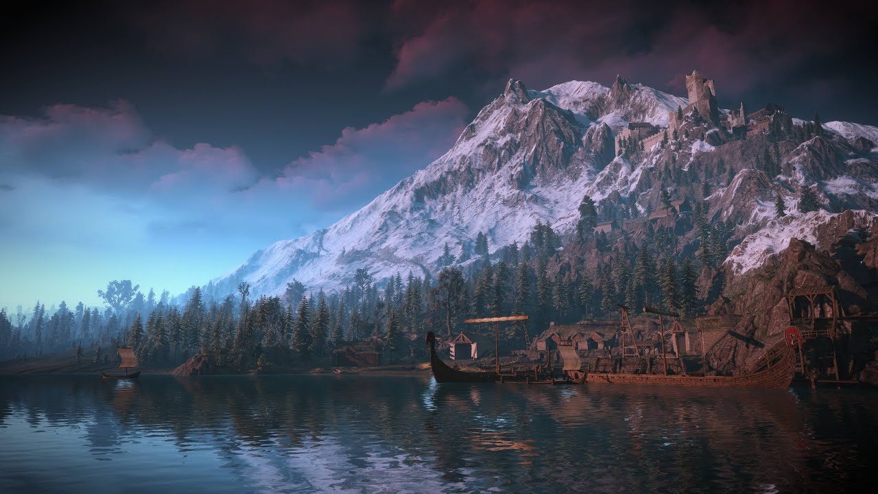 The Witcher 3 - ''Wonders of Skellige'' - Most Beautiful Skellige Music |  4K - YouTube