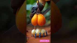 Download Lagu What Happens If You Drill Into tampoi fruit ? #aivideo #ai #fruit #animation #videoai MP3