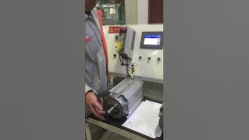 Open Hoop Test of AC Servo Motor