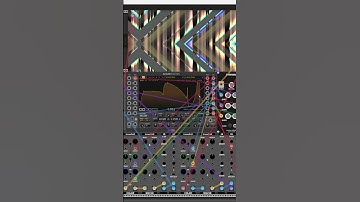 Audiovideo synthesis #vcvrack playing the chainsaw modulated by shapemaster visualized #trowasoft