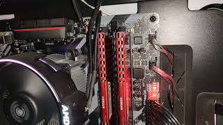Msi B350 Tomahawk Led Cpu And Vga