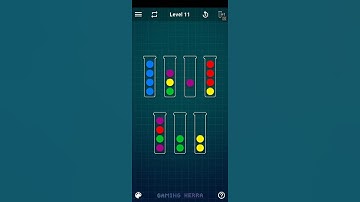 Ball Sort Puzzle Level 11
