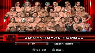 WWE SmackDown! vs. Raw 2006 [PS2] - 30-Man Royal Rumble