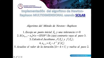 UNIDAD 3 ( II ) Optimización Multidimensional sin Restricciones.