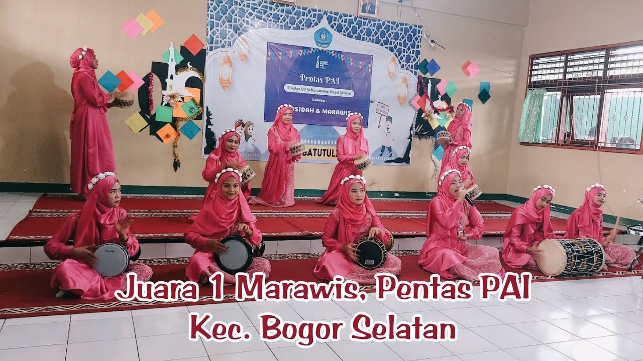 Juara 1 Marawis, Pentas PAI Kecamatan Bogor Selatan || SDN Cipaku 4
