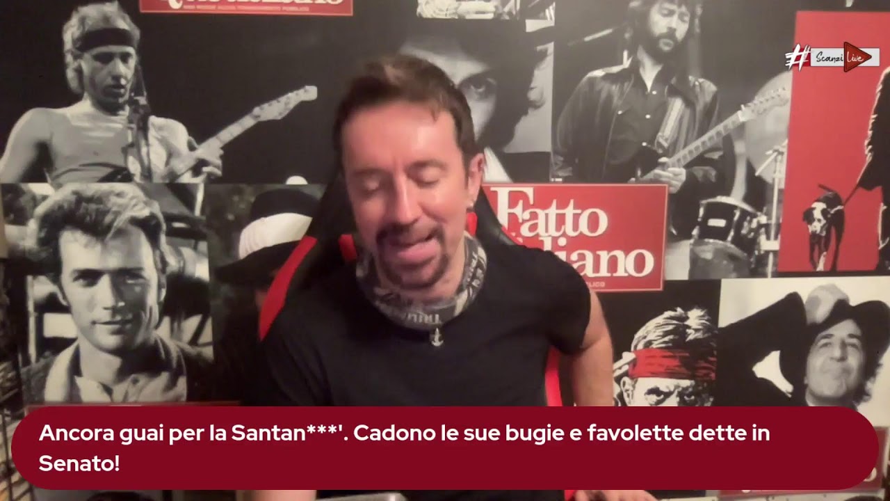 Ancora guai per la Santan***'. Cadono le sue bugie e favolette dette in Senato!