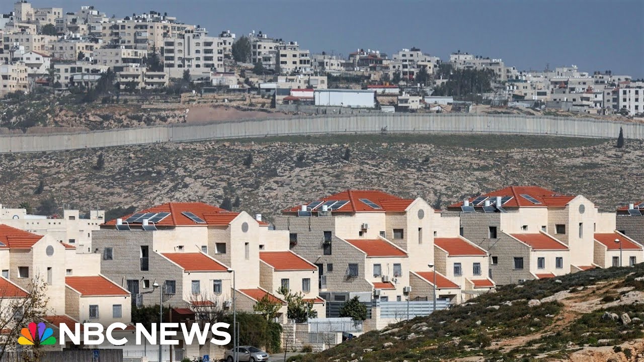 Israel approves West Bank land registration amid Palestinian condemnation
