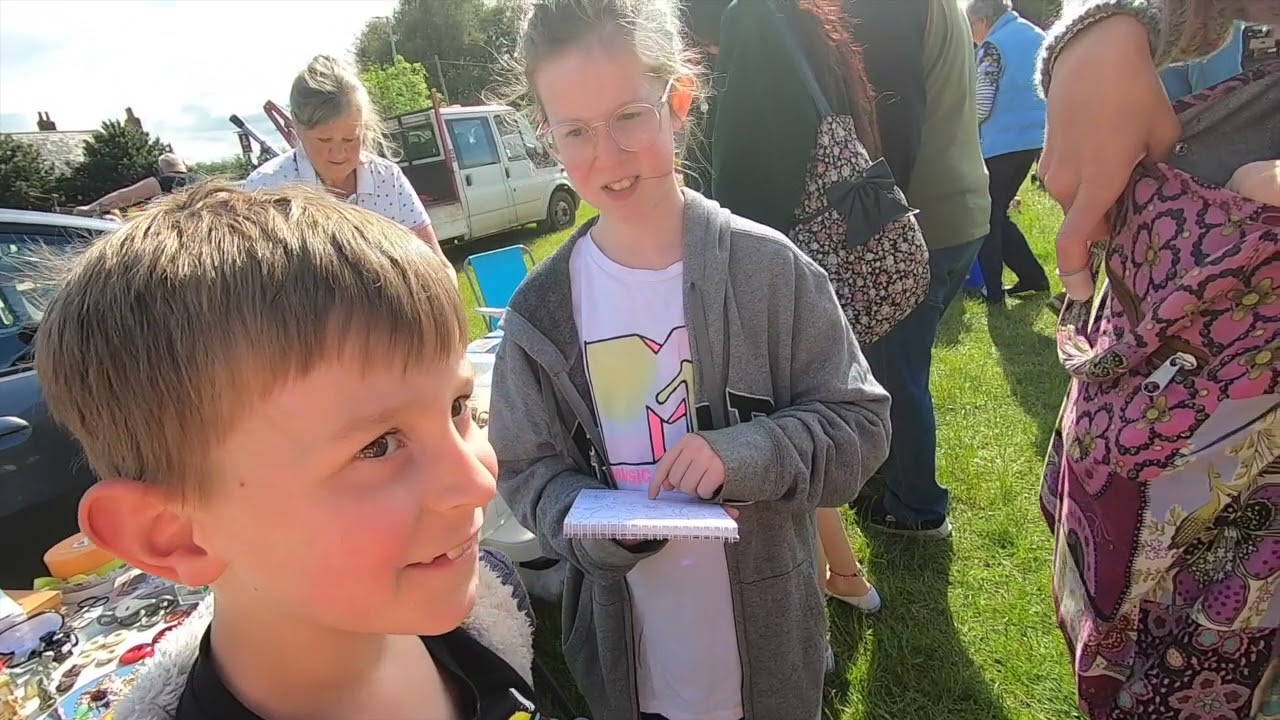 Out of lockdown First car boot sale.