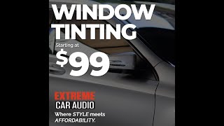 Manteca, CA Best Auto Window Tinting For Your Vehicle is at Extreme Car Audio - Call 209-665-4150