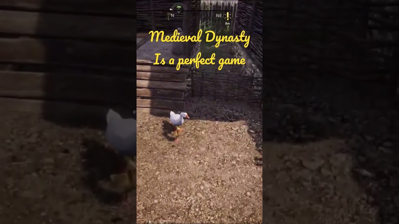 Medieval Dynasty is a perfect game. 