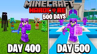 I Survived 500 Days in HARDCORE Minecraft... by Fru 7,992,290 views 3 years ago 27 minutes