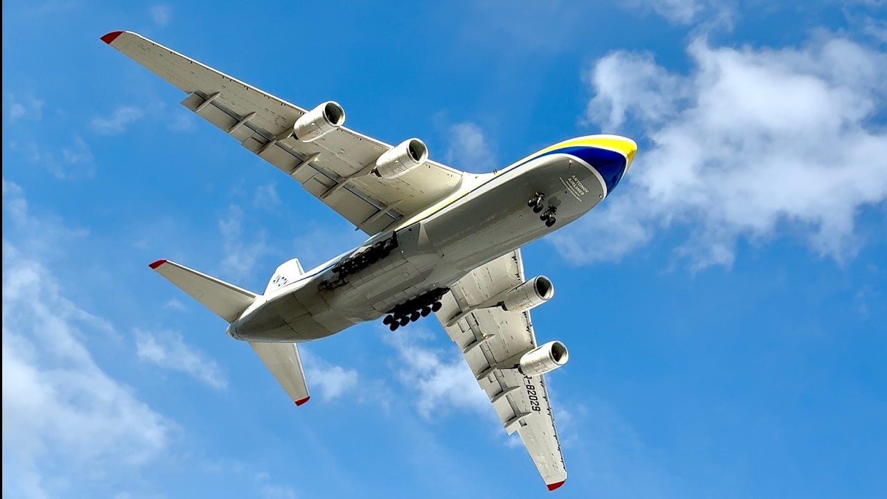 Antonov AN-124 Lands in Florida (500 Mile Diversion) - YouTube