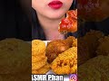 KENTUCKY FRIED CHICKEN with SPICY SAUCE! #asmr #shorts #food