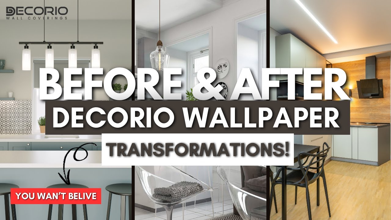 Before &amp; After: Amazing Wallpaper Makeover You Need to See! 🎨🏡 - YouTube