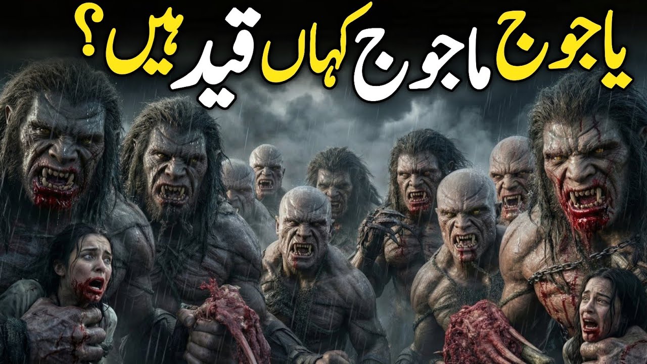 Yajuj Majooj Ki Deewar Kahan Hai? | Allah Ne Unhein Kahan Qaid Kiya?| Scary Islamic Story
