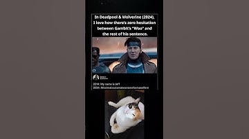 In Deadpool  and Wolverine (2024), I love how there