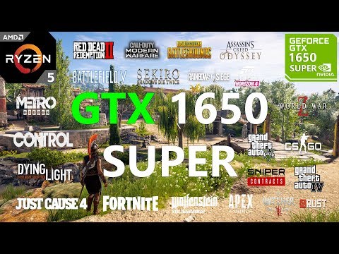 GTX 1650 SUPER Test in 25 Games