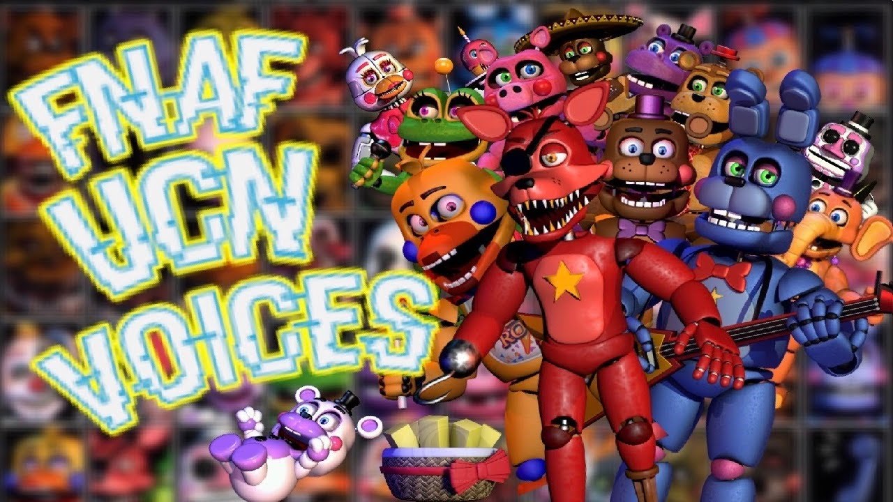 FNAF UCN Daisy. FNAF UCN jeejee. FNAF UCN logo.