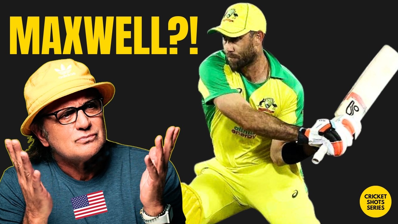 The Most RIDICULOUS Shot in Cricket? | American Reacts (Maxwell)