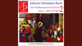 Prelude & Fugue in A minor, BWV 889: No. 2