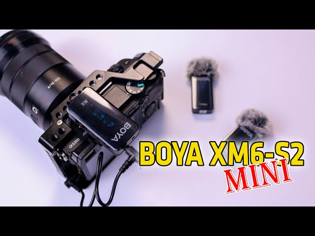 Review mic thu âm không dây BOYA-XM6-S2 MINI - Vẫn ngon rẻ nhưng nhỏ gọn hơn.