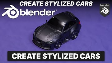 Create Stylized Car Full Tutorial in Blender - Audi RS6 Avant GT