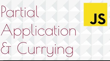 JavaScript Currying and Partial Application