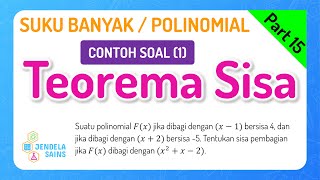 Polinomial / Suku Banyak • Part 15: Contoh Soal Teorema Sisa (1)