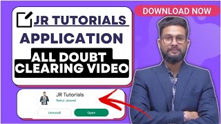 JR Tutorials Application | All Doubt Clearing Video | screenshot 4