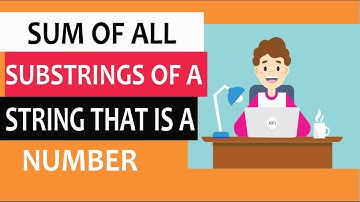 Sum of all substrings of a string representing a number using dynamic programming